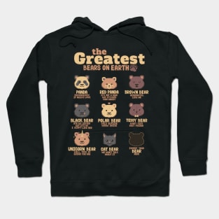 Greatest Bears Insert your Bear Hoodie